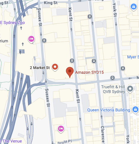 AWS Map