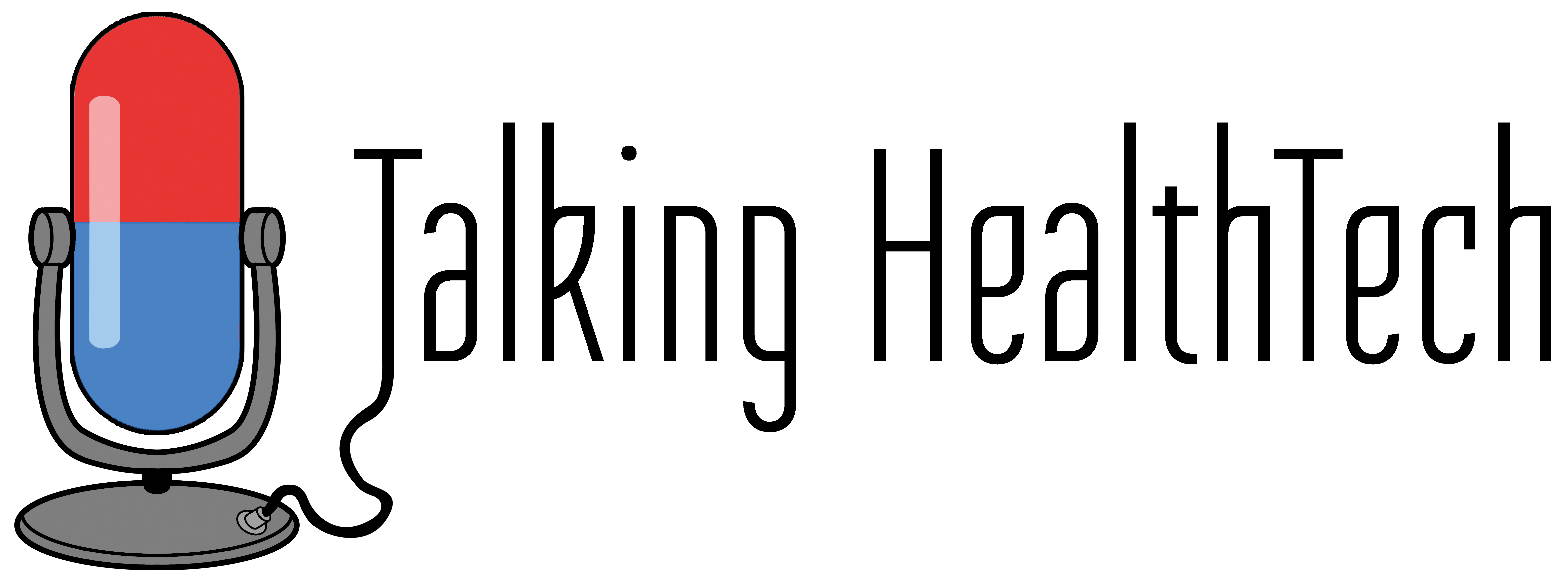 Talking HealthTech Logo Horizontal Black